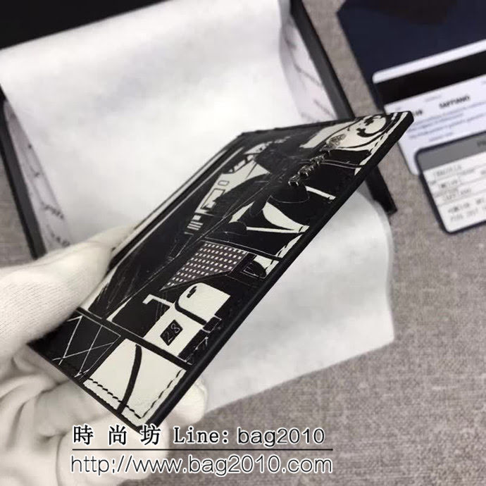 PRADA普拉達 官網同步 2018最新漫畫印象系列 男士卡片夾 2MC149 DD1440